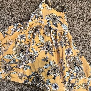 Floral Sunflower Dress 24 Months